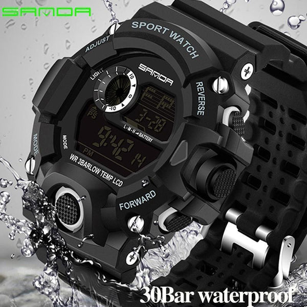Men Waterproof Watch / Luxury Sports Watch-Green-JadeMoghul Inc.