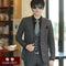 Men Wedding Suit / Slim Fit Suit For Men-2 dark grey-XS-JadeMoghul Inc.