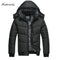 Men Winter Jacket Big / New Arrival Casual Slim Cotton With Hood-Black-M-JadeMoghul Inc.