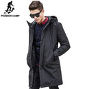 Men Winter Jacket / Top Quality Long Jacket-Black-M-China-JadeMoghul Inc.