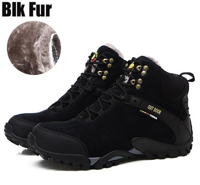 Men Winter Leather Boots With Fur Inside-BLK FUR-11-JadeMoghul Inc.