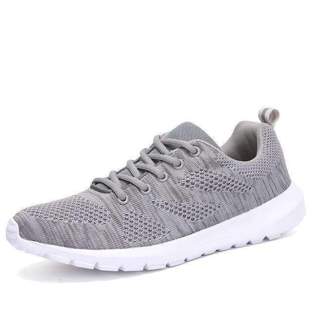 Men / Women Breathable Mesh Lightweight Sneakers-1701gray-6-JadeMoghul Inc.