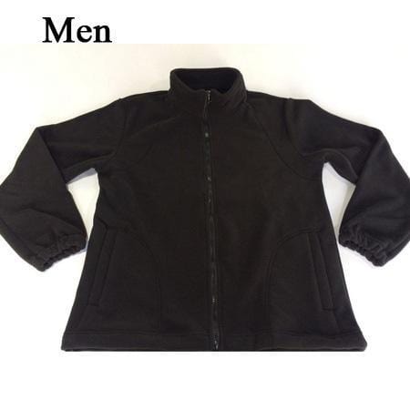Men /Women Outdoor Sport Polar Fleece Jacket-men black-Asian S-JadeMoghul Inc.