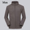 Men /Women Outdoor Sport Polar Fleece Jacket-men gray-Asian S-JadeMoghul Inc.