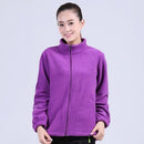 Men /Women Outdoor Sport Polar Fleece Jacket-women purple-Asian S-JadeMoghul Inc.