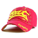Men / women Unisex Base ball Hat With embroidered And Print Detailing-red-adjustable-JadeMoghul Inc.