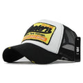 Men / Women Unisex Mesh Embroidered Base Ball Hat-WEST Black-Adjustable-JadeMoghul Inc.