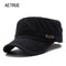 Men / women Unisex Military Style Cotton Hat-black-JadeMoghul Inc.