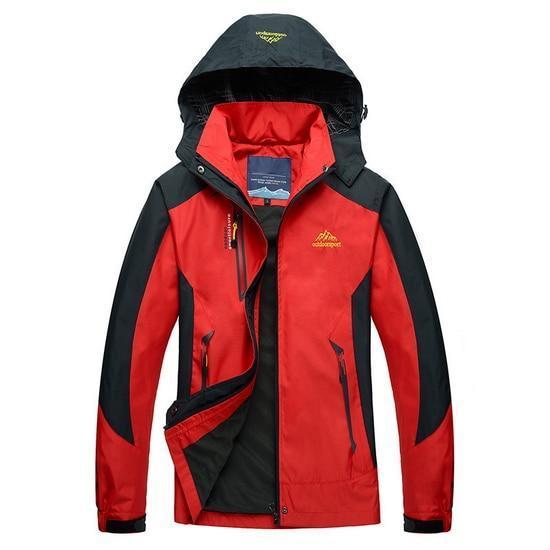 Men / Women Waterproof Outdoor Sports Jacket-women red-Asian Size M-JadeMoghul Inc.