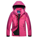 Men / Women Waterproof Outdoor Sports Jacket-women rose-Asian Size XL-JadeMoghul Inc.