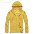 Men / Women Waterproof /Sun-Protective Jacket-Yellow-XS-JadeMoghul Inc.