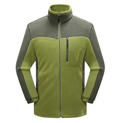 Men /Women Winter Softshell Fleece Jacket-Men Green-M-JadeMoghul Inc.
