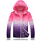 Men / Women's Quick Dry Breathable Ombre Jacket-Pink Purple-Aisian Size S-JadeMoghul Inc.