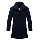 Men Wool Coat - Winter Wool Jacket - Casual Coat-KI-XXL-JadeMoghul Inc.
