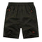 Men Zipper Pocket Shorts / Big Size Elastic Waist Shorts-8859 Army Green-XL-JadeMoghul Inc.