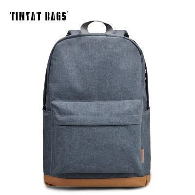 Men's 15" Backpack - School Backpacks-light gray-China-JadeMoghul Inc.