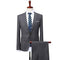 Men's Business Casual Suit - Slim Fit Suits (Jacket+Pant)-gray-XXXL-JadeMoghul Inc.