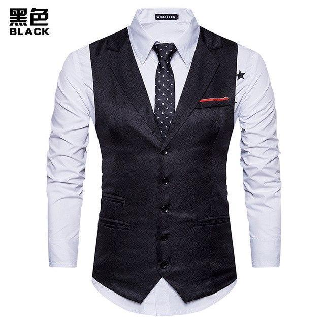 Men's Classic Vest - Formal Business Waistcoat