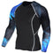 Mens Compression 3D Wolf Jersey / Long Sleeve Fitness Men Shirt-TC123-Asian S-JadeMoghul Inc.
