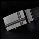 Mens Designer Belt / Real Leather Automatic Buckle Male Belt-Belt 8-110cm-JadeMoghul Inc.
