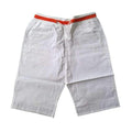 Men's Knee-length Shorts-white-M-JadeMoghul Inc.
