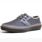 Men's Leather Loafers-5588 gray-6.5-JadeMoghul Inc.