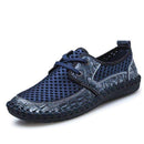 Men's Leather Loafers-Lace dark blue-6.5-JadeMoghul Inc.