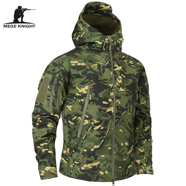Men's Military Camouflage Fleece Jacket Army Tactical Clothing - Camouflage Windbreakers-CPOD-XS-JadeMoghul Inc.
