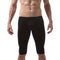 Men's pajamas ice silk ultra-thin sleep bottom body sculpting pants leggings-Black-M-JadeMoghul Inc.