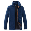Men's Polar Fleece Jacket-dark blue-Asian Size XL 165-JadeMoghul Inc.