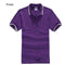 Men's Polo Shirt For Men Designer Polos Men Cotton Short Sleeve shirt Clothes jerseys-purple-S-JadeMoghul Inc.