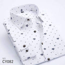 Men's Printed Casual Collar Shirts-CY082-S-JadeMoghul Inc.