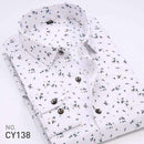 Men's Printed Casual Collar Shirts-CY138-S-JadeMoghul Inc.