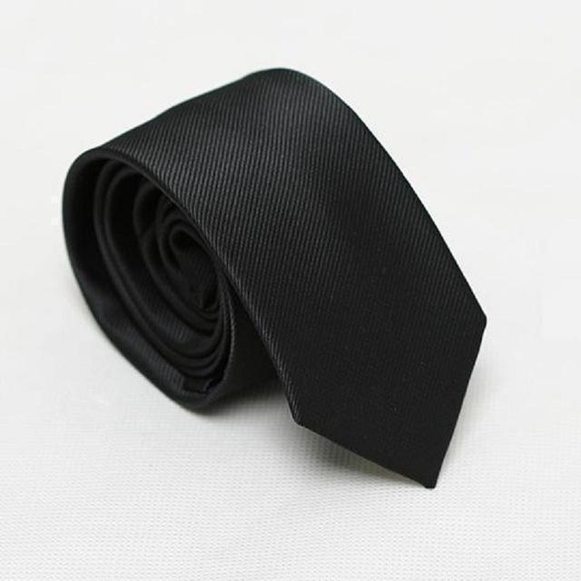small neck tie
