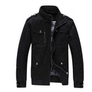 Mens Sports Jacket All Season Outerwear-Black-M-JadeMoghul Inc.