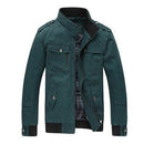 Mens Sports Jacket All Season Outerwear-Green-M-JadeMoghul Inc.