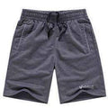 Men's Summer Beach Shorts-Dark Grey-XXXL-JadeMoghul Inc.