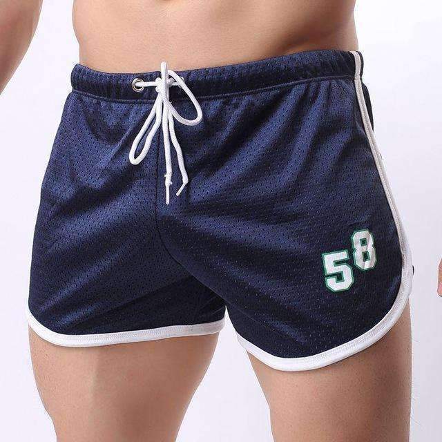 Men's Summer Sports Shorts-Navy blue-XL-JadeMoghul Inc.