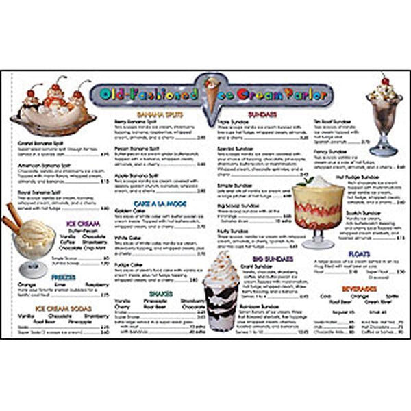 MENU MATH ICE CREAM PARLOR 6PK-Learning Materials-JadeMoghul Inc.