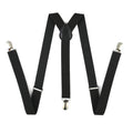 Men/WomenElastic Suspenders-Black-JadeMoghul Inc.