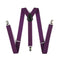 Men/WomenElastic Suspenders-Dark Purple-JadeMoghul Inc.
