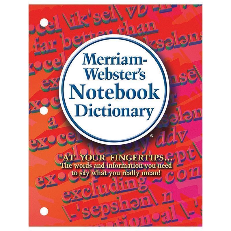 MERRIAM WEBSTER NOTEBOOK DICTIONARY-Learning Materials-JadeMoghul Inc.