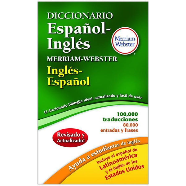 MERRIAM WEBSTERS DICCIONARIO-Learning Materials-JadeMoghul Inc.