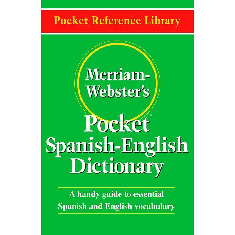 MERRIAM WEBSTERS POCKET SPANISH -Learning Materials-JadeMoghul Inc.