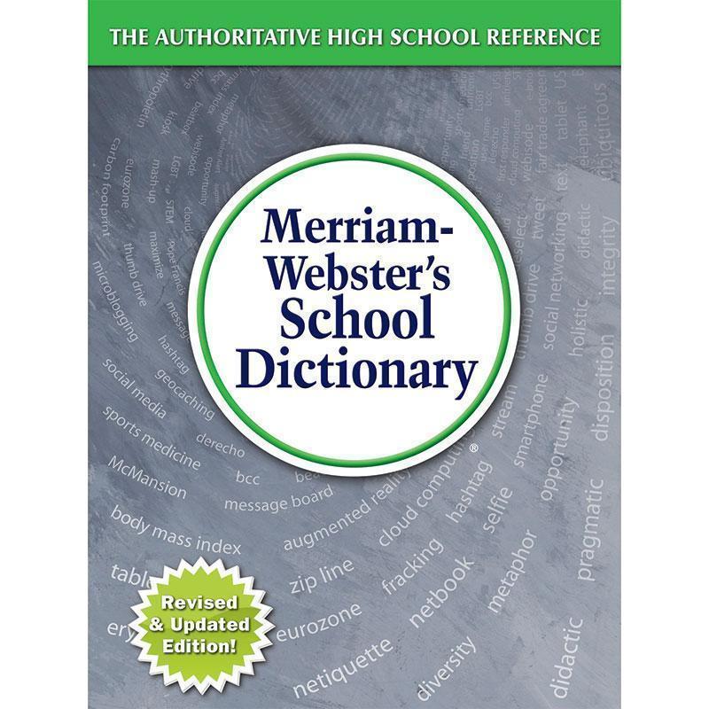 MERRIAM WEBSTERS SCHOOL DICTIONARY-Learning Materials-JadeMoghul Inc.