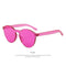 MERRY'S Fashion Women Cat Eye Shades Luxury Sun glasses Integrated Eyewear Candy Color UV400-C04 Red-JadeMoghul Inc.