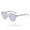 MERRY'S Fashion Women Cat Eye Shades Luxury Sun glasses Integrated Eyewear Candy Color UV400-C06 Transparent-JadeMoghul Inc.