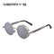 MERRY'S Vintage Women Steampunk Sunglasses Brand Design Round Sunglasses Oculos de sol UV400-C07 Silver-JadeMoghul Inc.