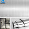 Metal Brushed Gold Silver DIY Removable Wallpaper Decor Film PVC Vinyl Waterproof Oil-proof House Appliance Kitchen Wall Sticker JadeMoghul Inc. 