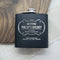 Metal Gifts & Accessories Personalised Family Gifts  Whiskey Vintage Hip Flask Treat Gifts